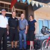 Alan Bradley, Andrew Outhwaite, Jason McFarlane and Fiona Shallcross kick off the ‘We Love Local?’ discussions with a coffee at local independent café SaltDish.